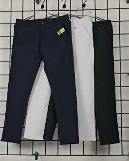 White, Black &  Navy (3 pc Formal Pant)
